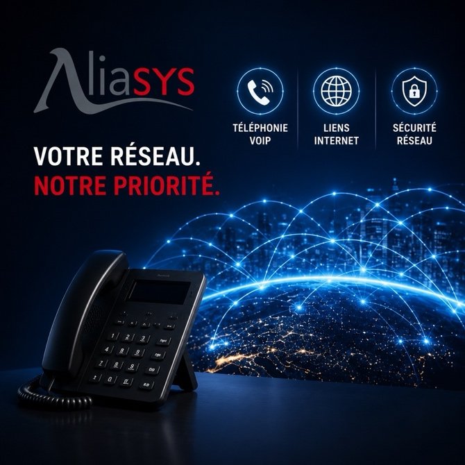 Téléphonie & liens avec Aliasys